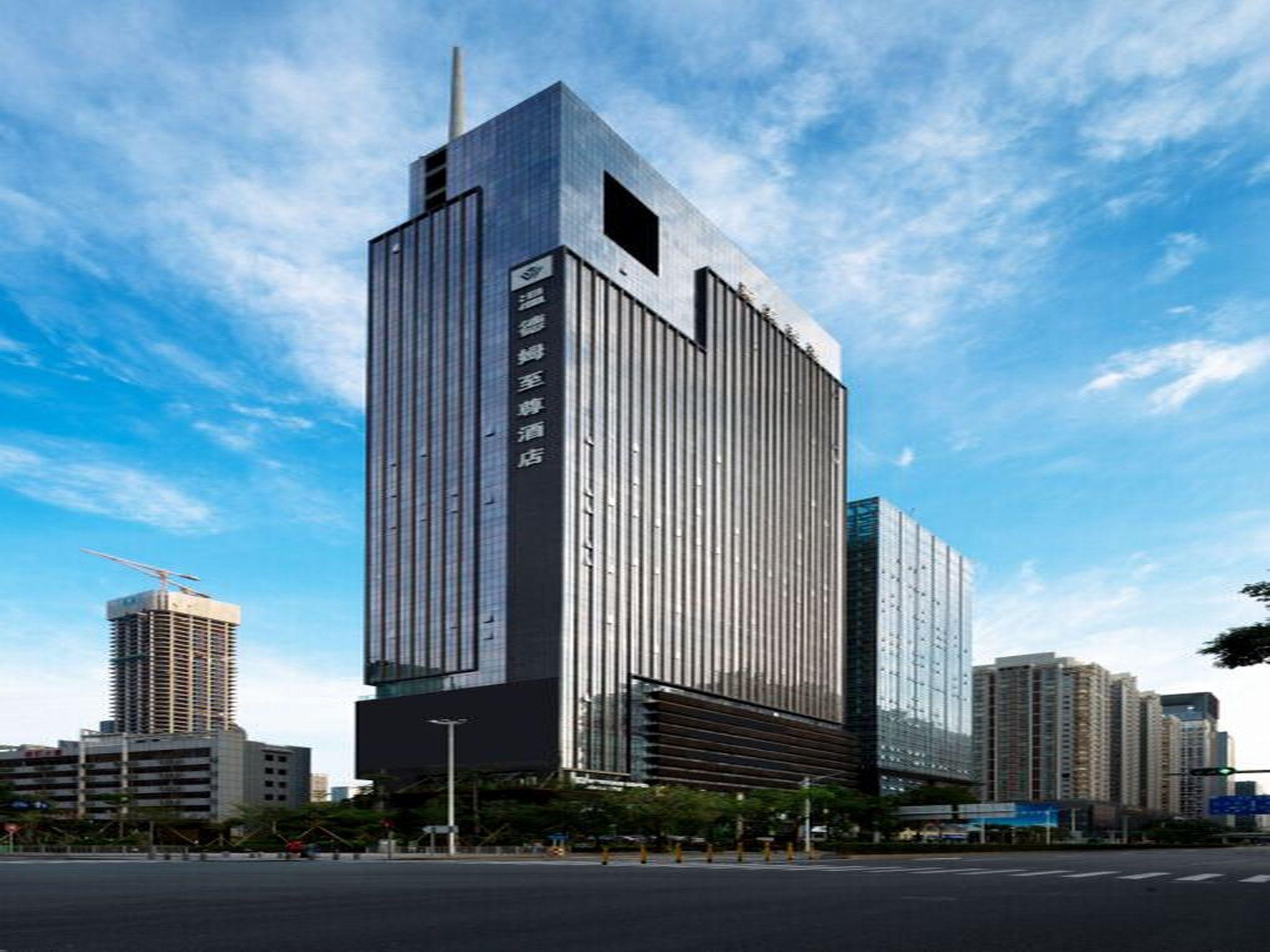 Hotel Shenzhen Futian Wyndham Grand Exterior foto
